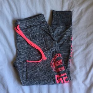 PINK drawstring sweatpants